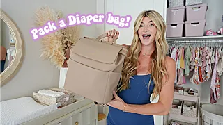 PACK BABY GIRLS HOSPITAL / DIAPER BAG WITH ME!