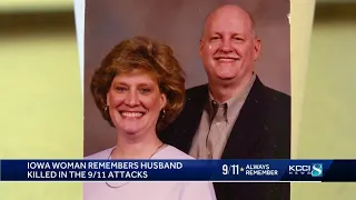 Iowa widow of 9/11 attack shares final voicemail from husband