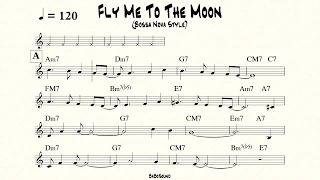 Fly Me To The Moon / Backing Track (Bossa Nova Style BPM 120)