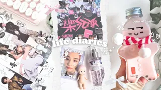 [STAY VLOG]⭒˚🩰💭⭒⁺ studying, meeting friends, kpop shopping, packing photocards + more ✮⋆
