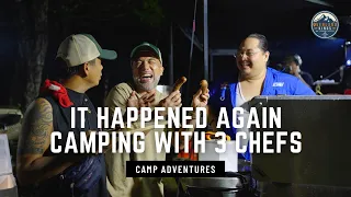 CAMPING WITH 3 CHEFS and their TRAILERS | NINONG RY, CHEF JP, BAGUIO MOUNTAIN MAN