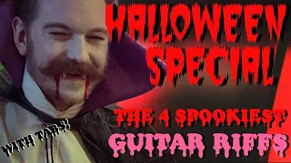 4 Spooky Guitar Riffs For Halloween - With Tabs