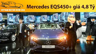 Xe điện hạng sang Mercedes-Benz EQS450+ 2022 giá hơn 4,8 Tỷ ra mắt tại Việt Nam