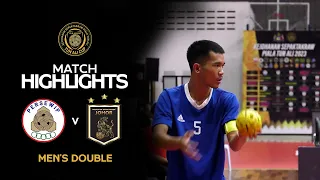 Kuala Lumpur VS Johor - Quarter Final - Men's Double - Sepaktakraw Piala Tun Ali Tahun 2023
