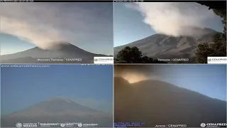 Popocatepetl - 20210227 - 06:00 a 11:59 hrs