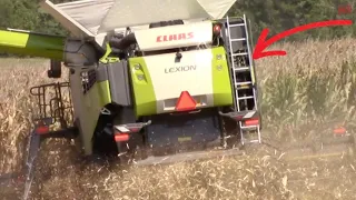 Why Do CLAAS Combines Have Aluminum Ladders?