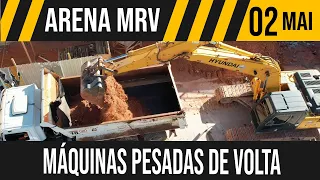 ARENA MRV | MÁQUINAS PESADAS DE VOLTA | 02/05/2023