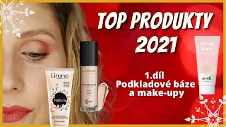 TOPKY ZA ROK 2021 1.DÍL |  MAKE-UP A PODKLADOVÁ BÁZE | Krásné s Baru