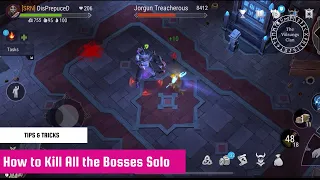 Frostborn How to kill all bosses  Solo