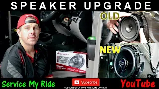 HOW TO UPGRADE THE SPEAKERS IN YOUR CAR (better sound quality)