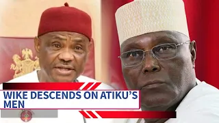 PDP Crisis: Peace Talks Suffer, Wike Descends On Atiku's Men