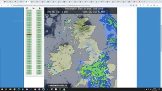 6AM Forecast: Heavy Rain Clearing To Warm Sunshine (Sunday 17th March 2024)
