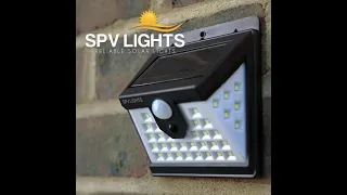 Solar Security Lights from SPV Lights