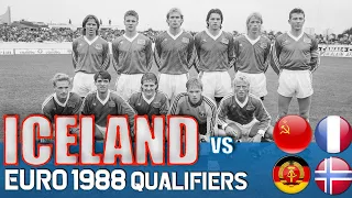 ICELAND Euro 1988 Qualification All Matches Highlights | Road to West Germany