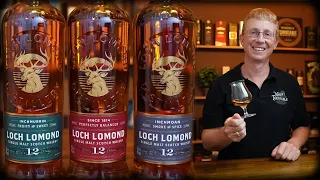 Loch Lomond 12 Jahre 46 % vs. Inchmurrin 12 Jahre 46 % vs. Inchmoan 12 Jahre 46 % Vol.(Teil 2 von 6)