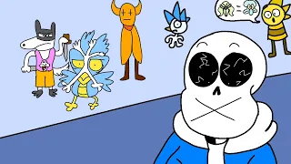 WHAT IF SANS HAD AN OMNITRIX?  |ANIMATION|