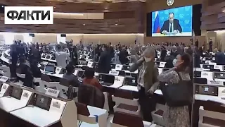 Дипломати залишили залу Ради ООН під час виступу глави МЗС росії Сергія Лаврова