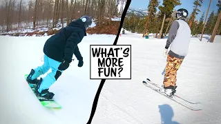 What's More Fun: Skiing or Snowboarding?