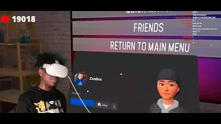 Speed plays creed in VR chat😂😂and then rage(Must watch)