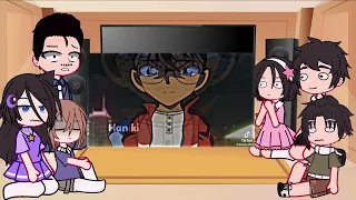 Mori, Ran, Haibara + Kid Detective Team react to Conan [ No Ship  In This Part ] by: [ QIANA💦 ]