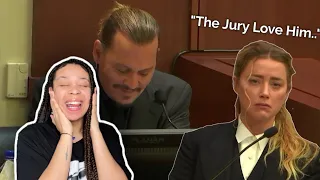 WHAT THE F 😭.. Johnny Depp Being Hilarious in Court! Part 1 & Part 2 Reaction