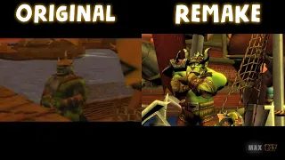 Warcraft 2 - ORIGINAL vs REMAKE - Intro