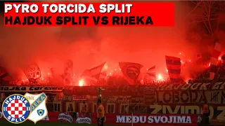 PYRO ULTRAS TORCIDA SPLIT | Hajduk Split vs Rijeka 1-0 | 30-07-2023