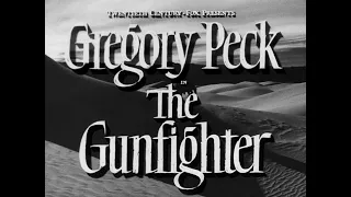 La Cible humaine (The Gunfighter - 1950) - Générique début HD VOST