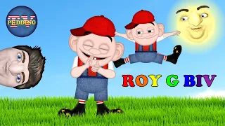 Roy G Biv - The Colors of the Rainbow | Children's Songs with Animation