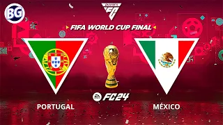 EA FC 24 Portugal vs Mexico | FIFA World Cup FINAL | Cristiano vs Chucky - Gameplay PS5 60fps HD