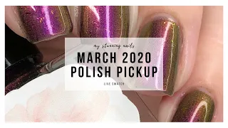 My Stunning Nails March 2020 Polish Pickup | 25 Sweetpeas