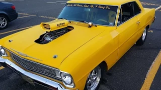 1966 Chevy Nova 650 HP Blown Small Block Pro Street