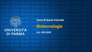 Biotecnologie A.A. 2023/24