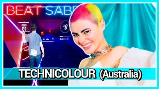 BEAT SABER | Technicolour - Montaigne (Australia 🇦🇺) Eurovision 2021 [Expert+ SS]