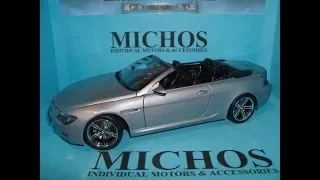 1/18 Bmw M6 E64 Cabrio Silver 2006'/ Kyosho [08704S] Diecast Model