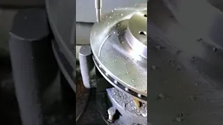 High speed drilling process of brake disc- Good tools and machinery make work easy