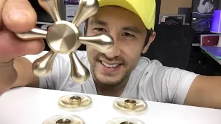 Massive 120g Fidget Hand Spinner Review & Spin Test + 4 Giveaways!!