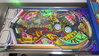 Completed Stern Trident Pinball Restoration