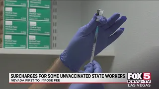 Unvaccinated Nevada state workers to pay insurance surcharge