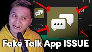 Wag "daw" ida-download dahil delikado! (FAKE TALK APP ISSUE!)