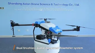 AL4-30 Fertilizer Drones Crop Agri Sprayer Drone