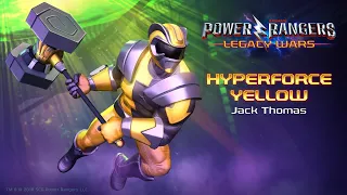 First Look Hyper Force Yellow ~ Power Rangers Legacy Wars