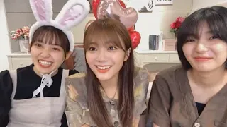 220703 櫻坂46 田村保乃(2期生) SHOWROOM with 藤吉夏鈴(2期生)＆松田里奈(2期生)