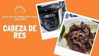 Cómo Preparar una Rica Cabeza De Res Para Tacos