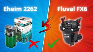 Fluval FX6 vs Eheim 2262 - Who Is The Best Review & Tested 2023 #aquarium #amazonfinds