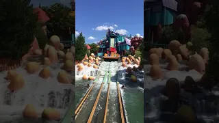 Dudley Do-Right's Ripsaw Falls Universal's Islands of Adventure August 19, 2016 #shorts #universal