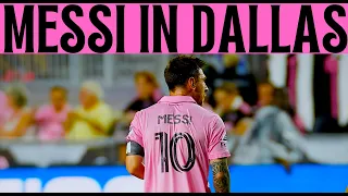 Messi’s 1st away game | FC Dallas | Inter Miami CF