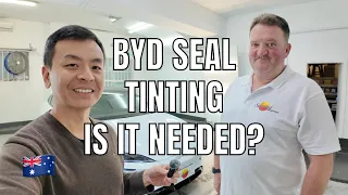 BYD Seal Window Tinting Optimisation at Solartint Brookvale Australia