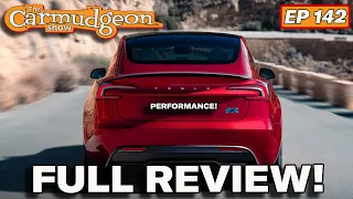 2024 Tesla Model 3 Performance Full Review w/ Jason Cammisa  — The Carmudgeon Show Ep. 142