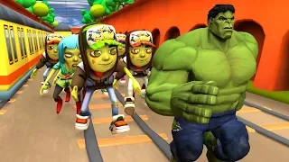 Subway Surfers Hulk VS Zombies